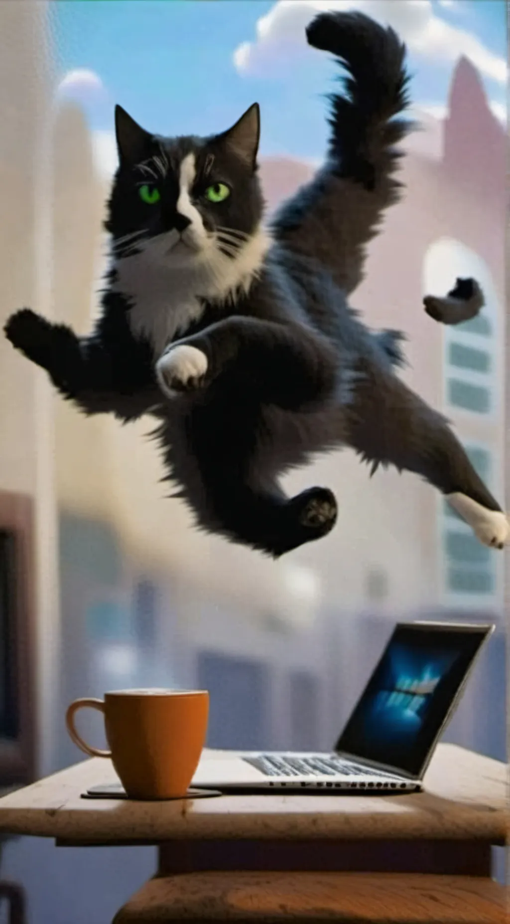 ai character: Flipster background