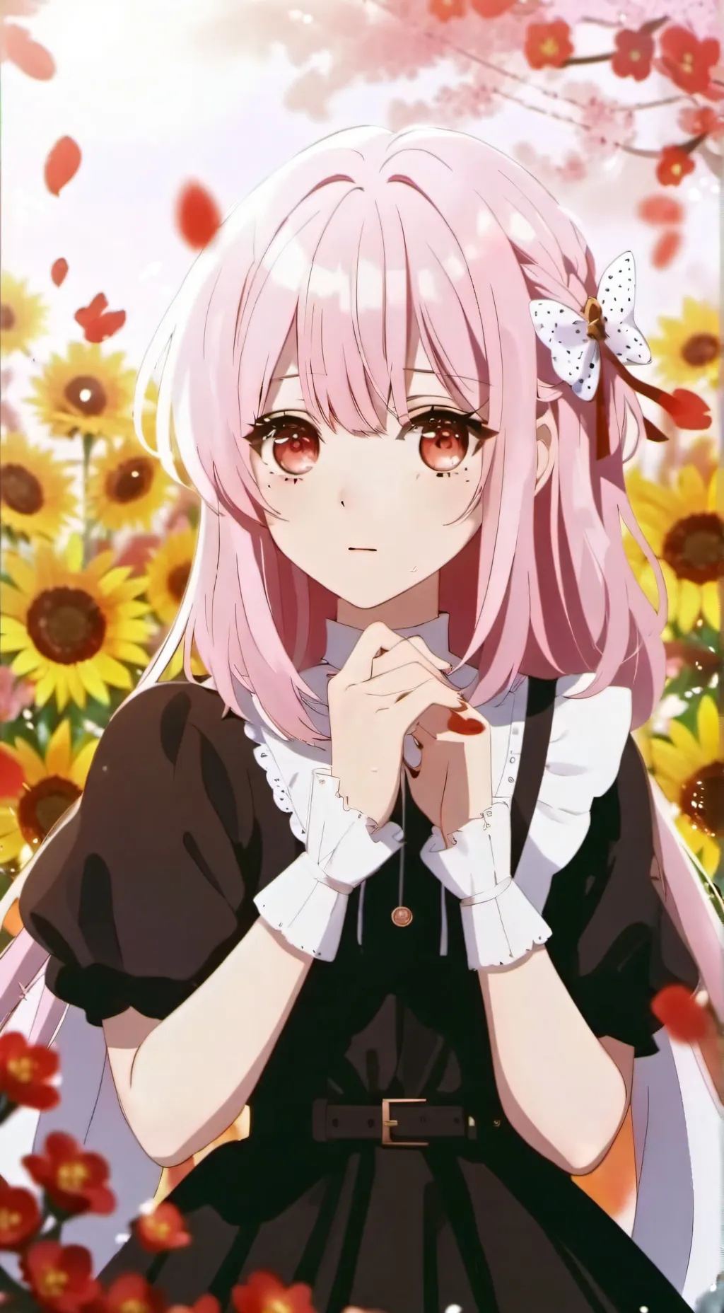 ai character: Sakurez Saki background