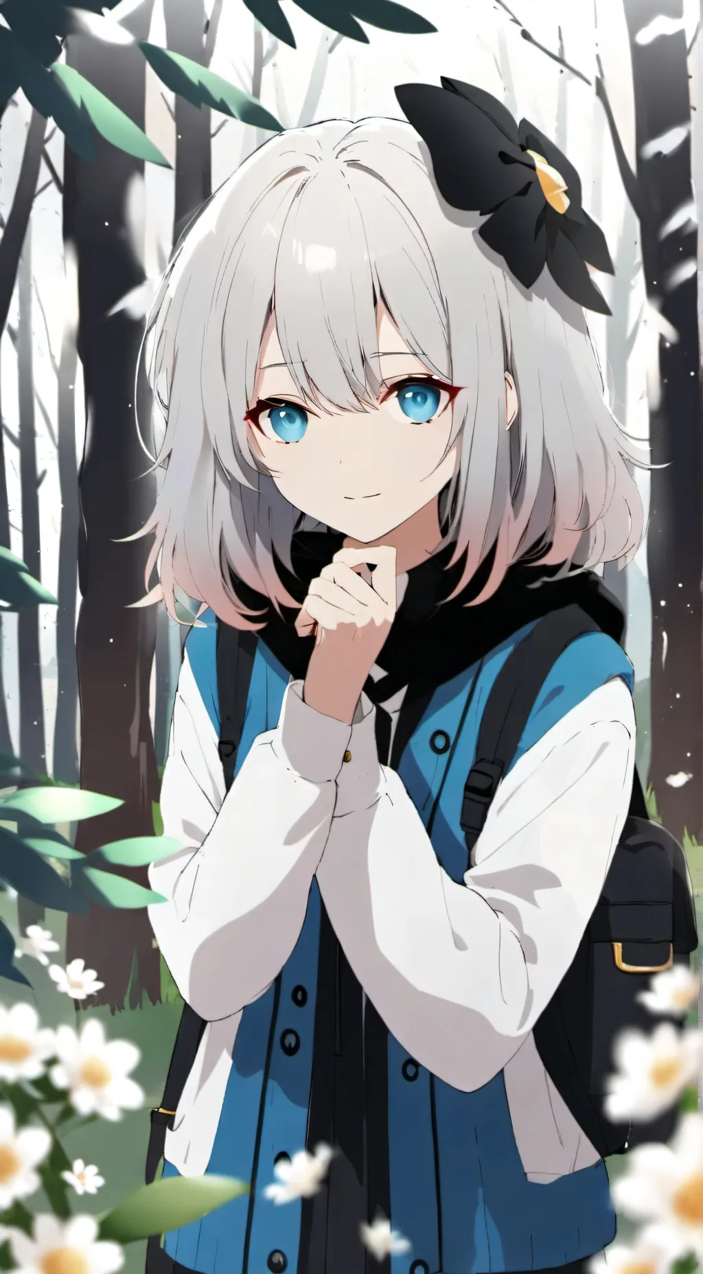 ai character: lost twin  background