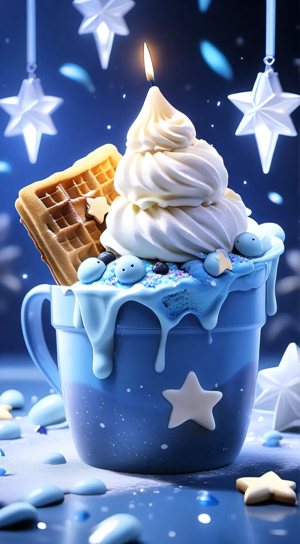 ai character: Wizard Cookie  background