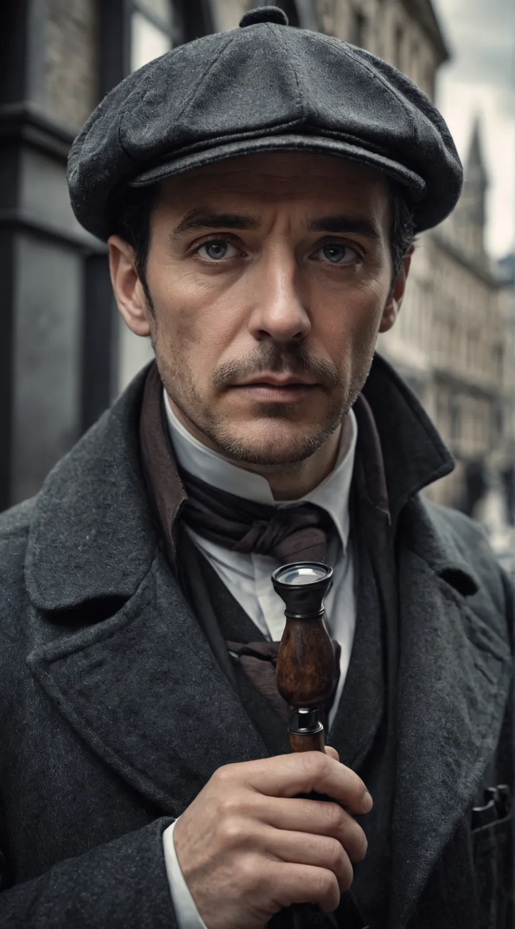 ai character: Sherlock Holmes background