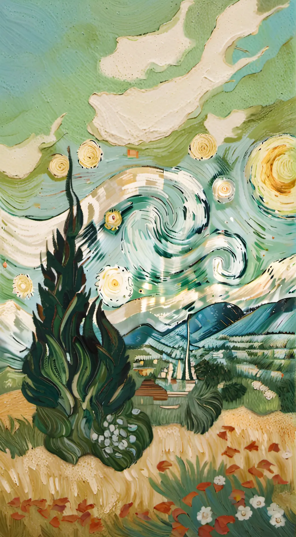 ai character: fxnn the fishbowl  background