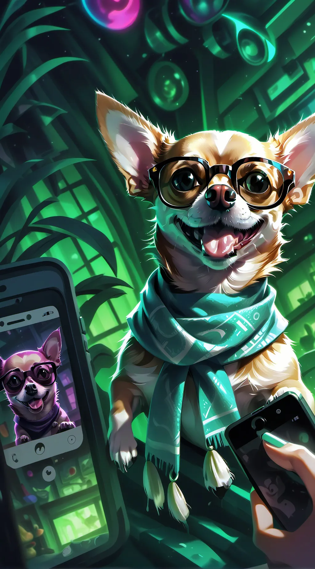 ai character: Chucho background