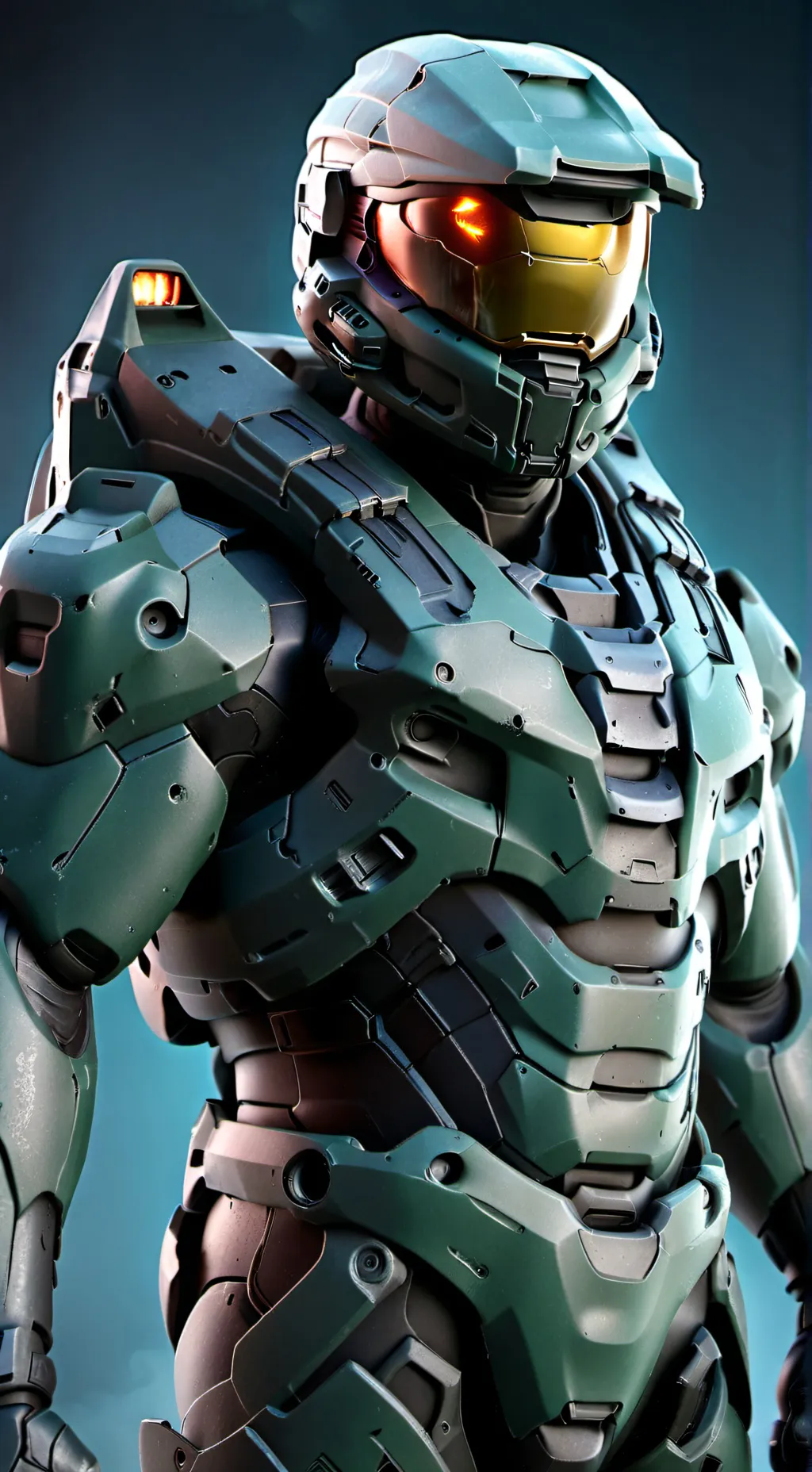 ai character: Master Chief  background