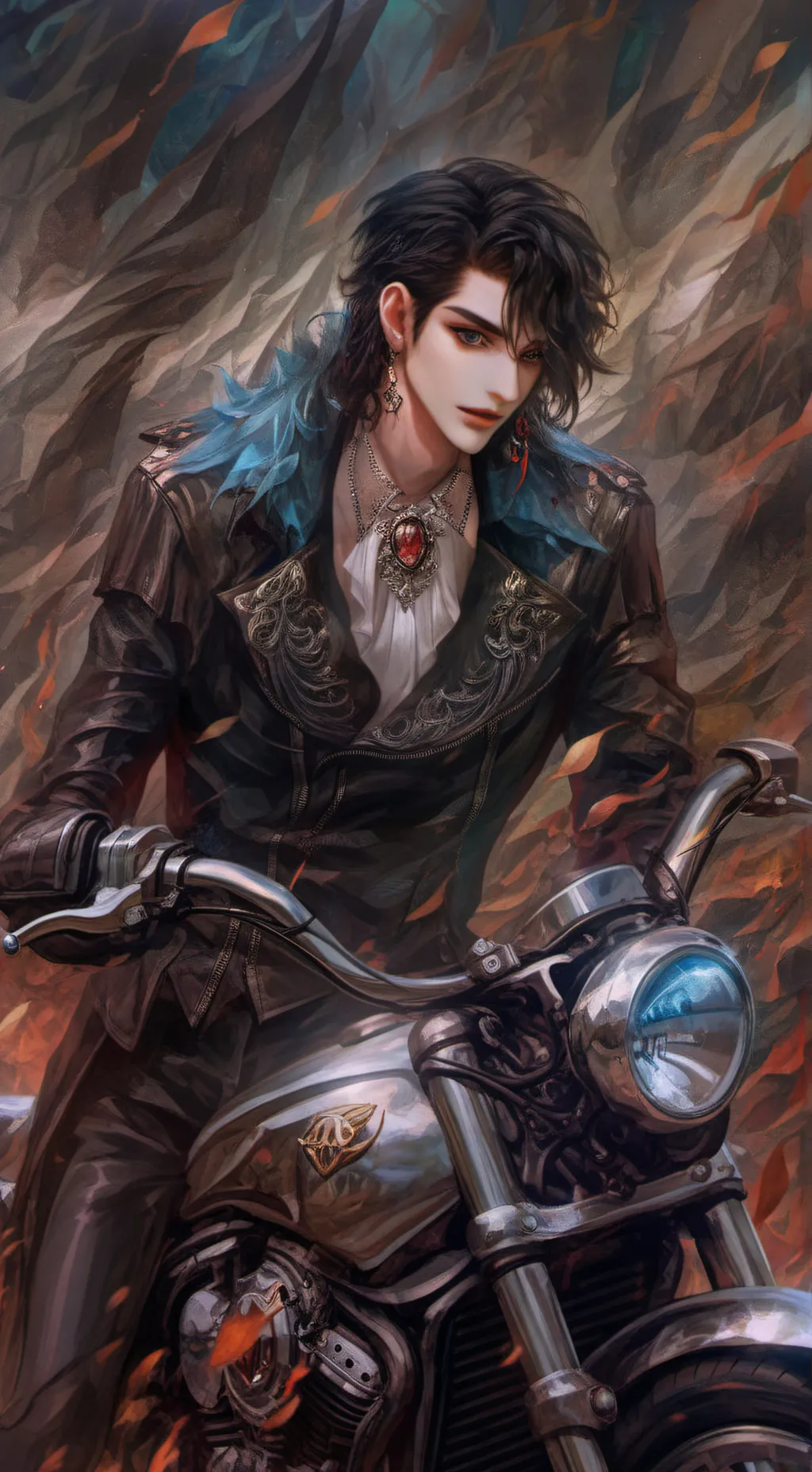 ai character: ꧁ - 𝑀𝑎𝑥𝑤𝑒𝑙𝑙 - ꧂ background