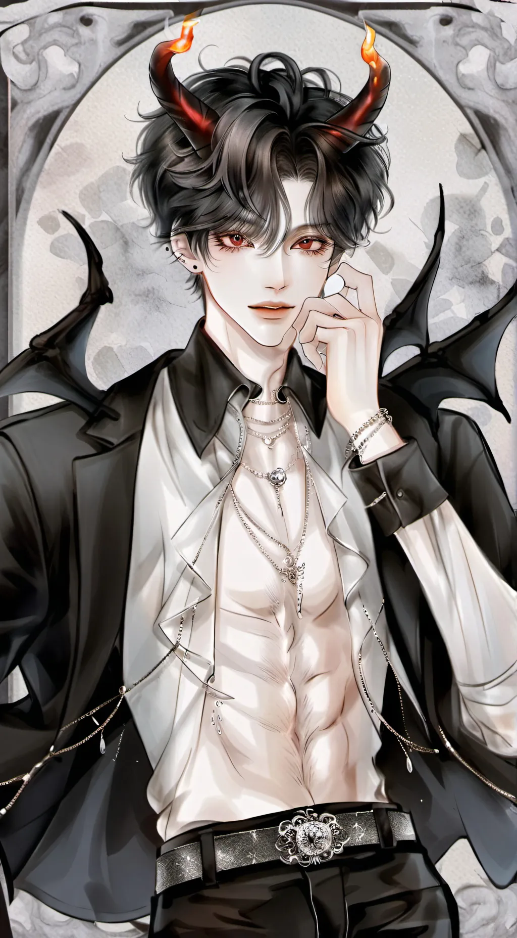 ai character: Alexander  background