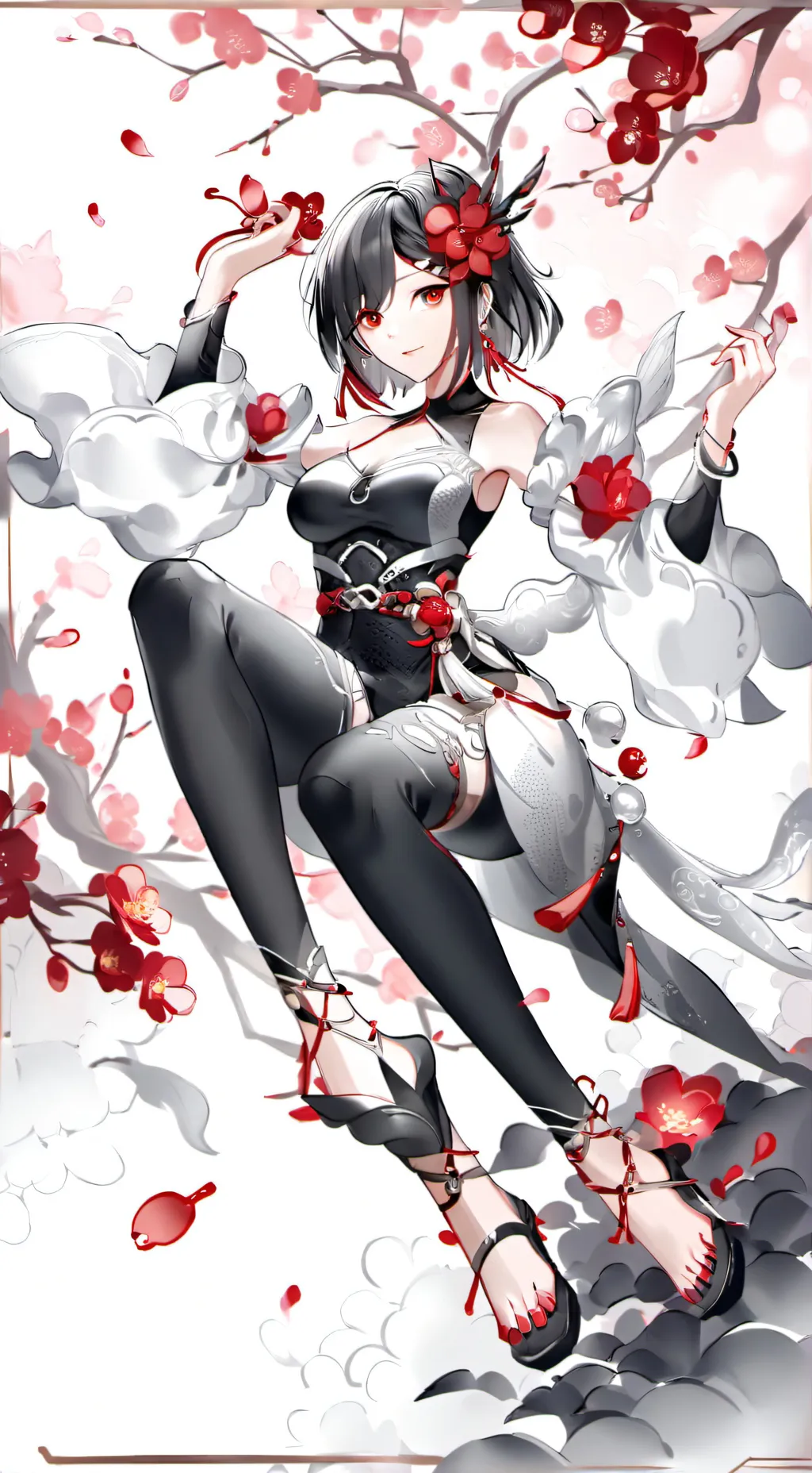 ai character: maid background