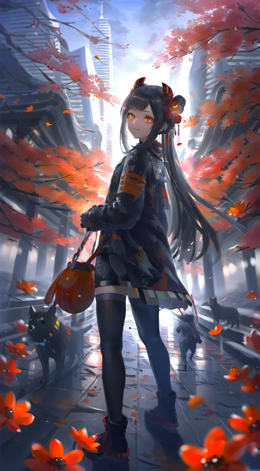 ai character: Aiko Nakamura  background