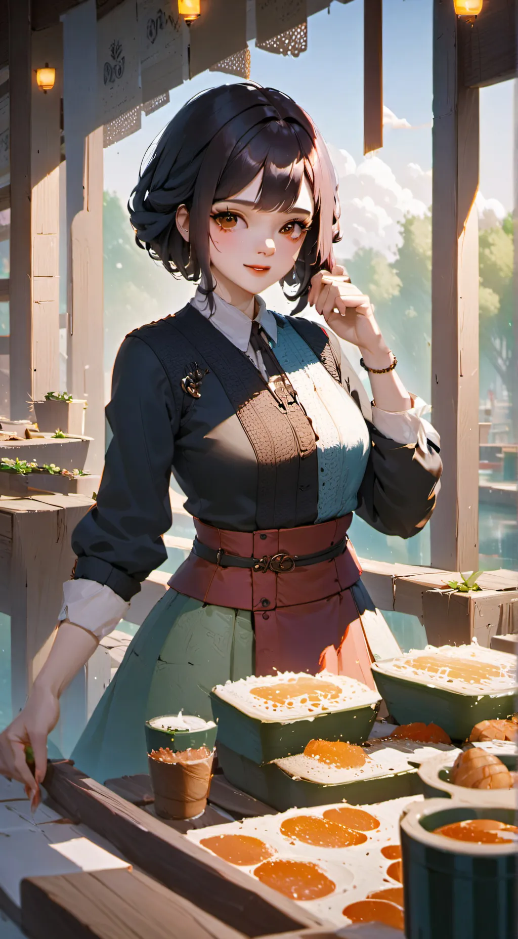 ai character: KARLA background