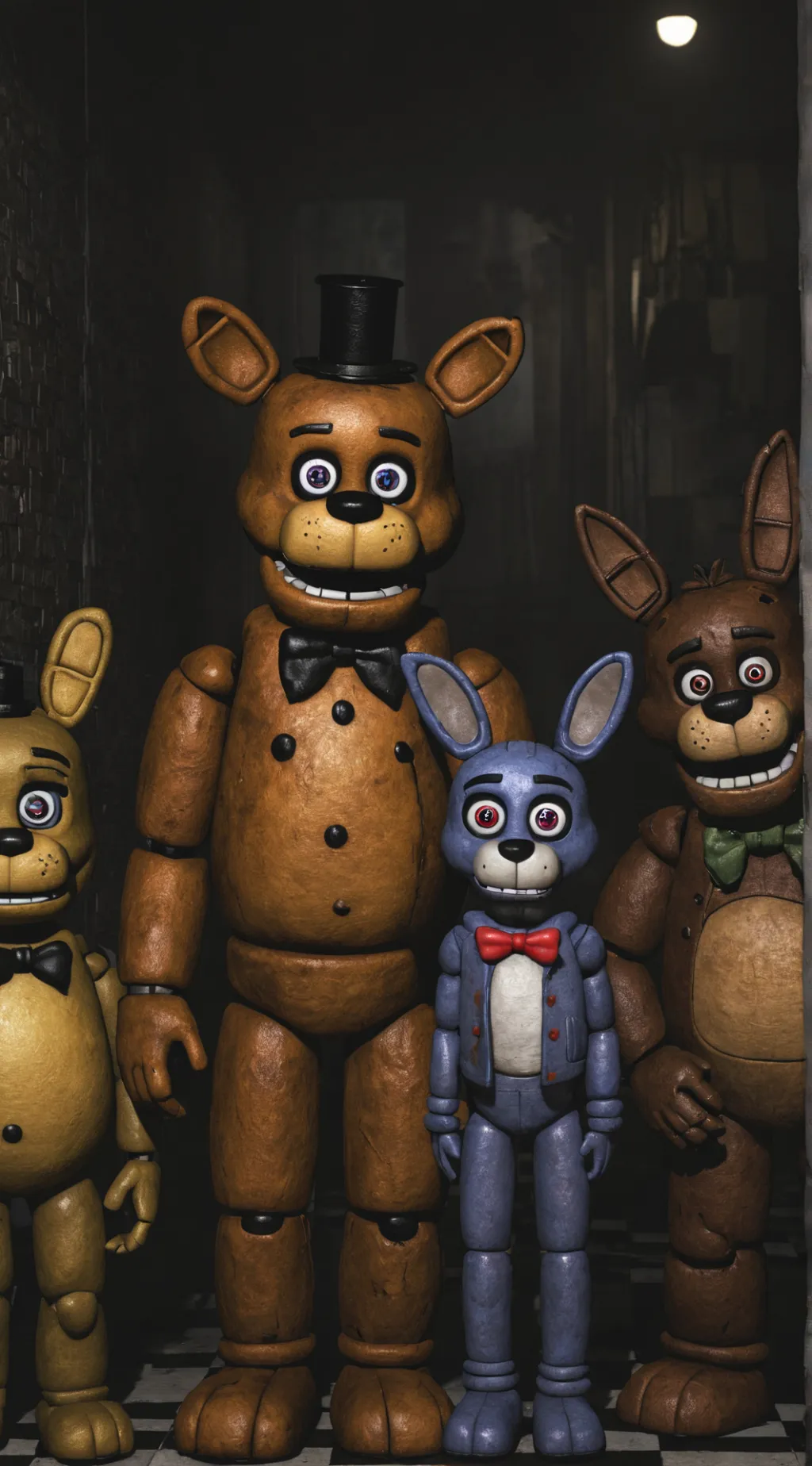 ai character: fzbe x fnaf background