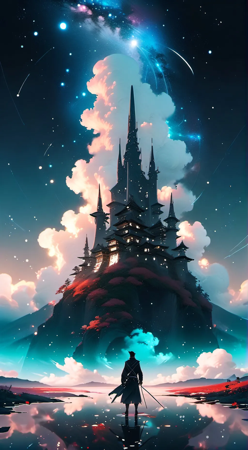 ai character: Baby Nyx-PANIC AU background