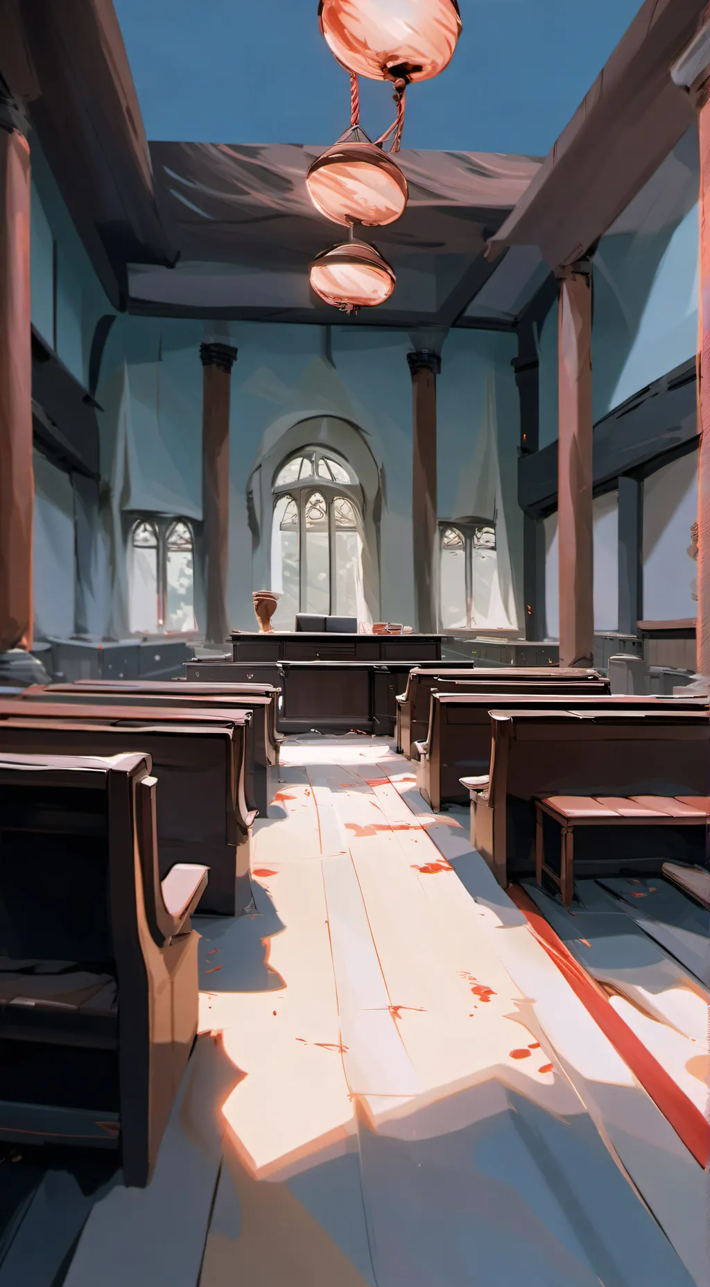 ai character: HPXcourt  background