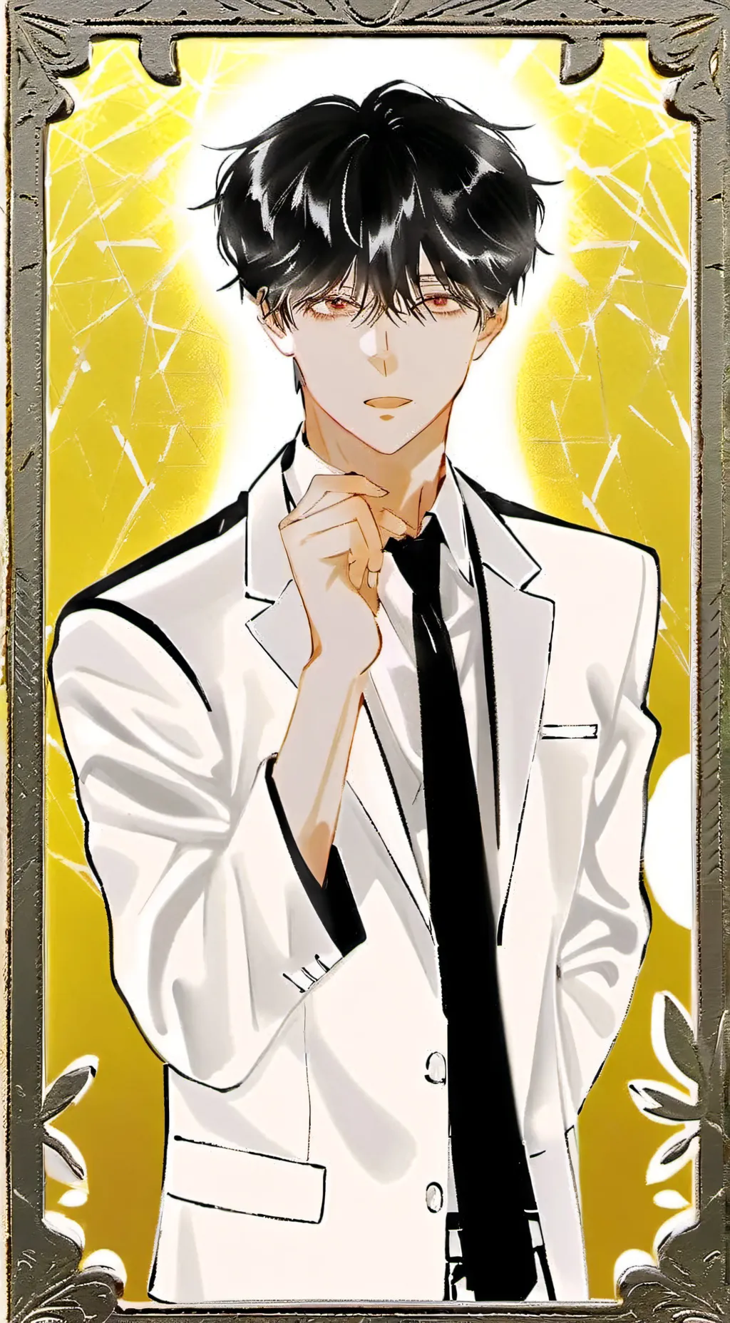 ai character: Axmic/ST4R background