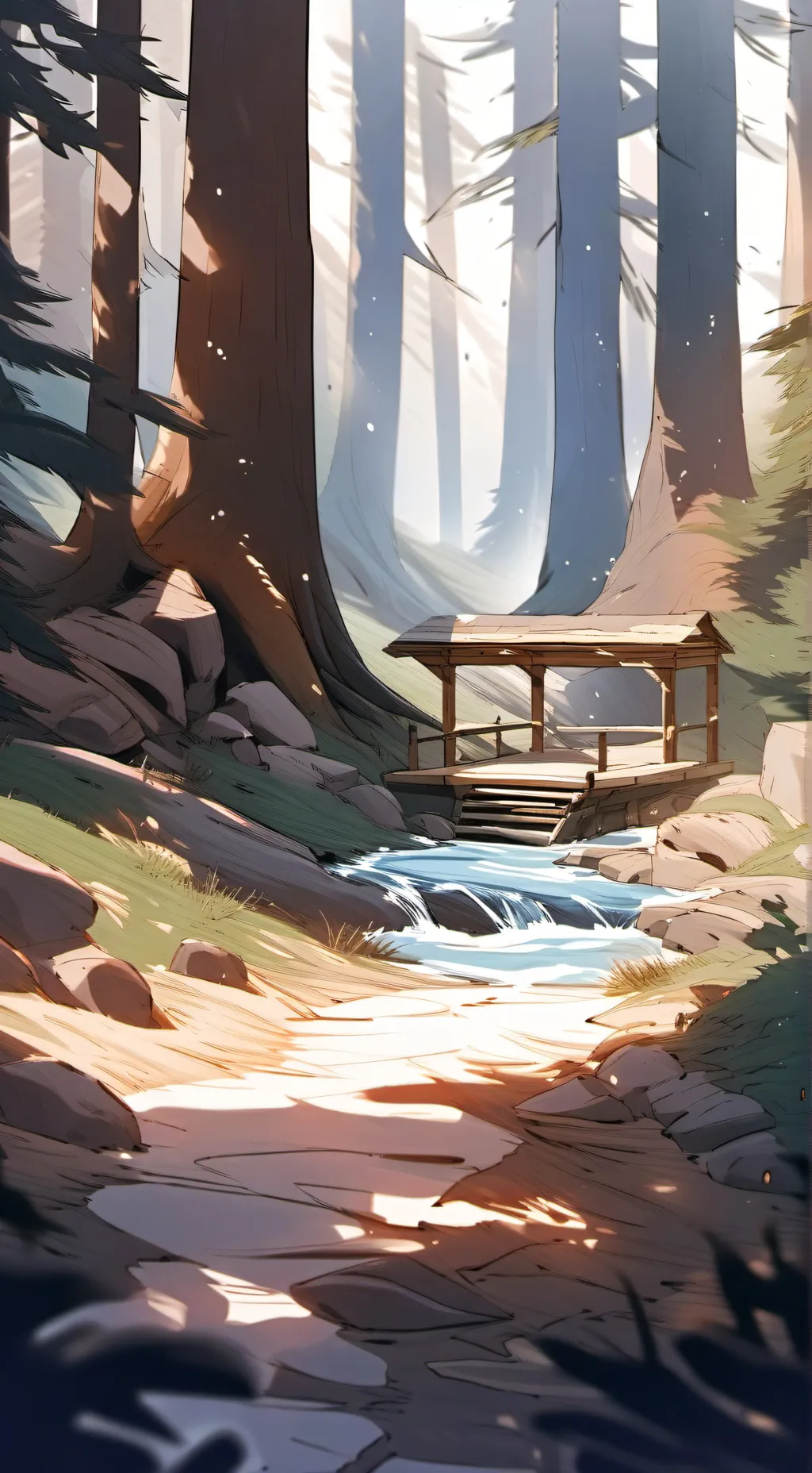 ai character: Forsaken .  background