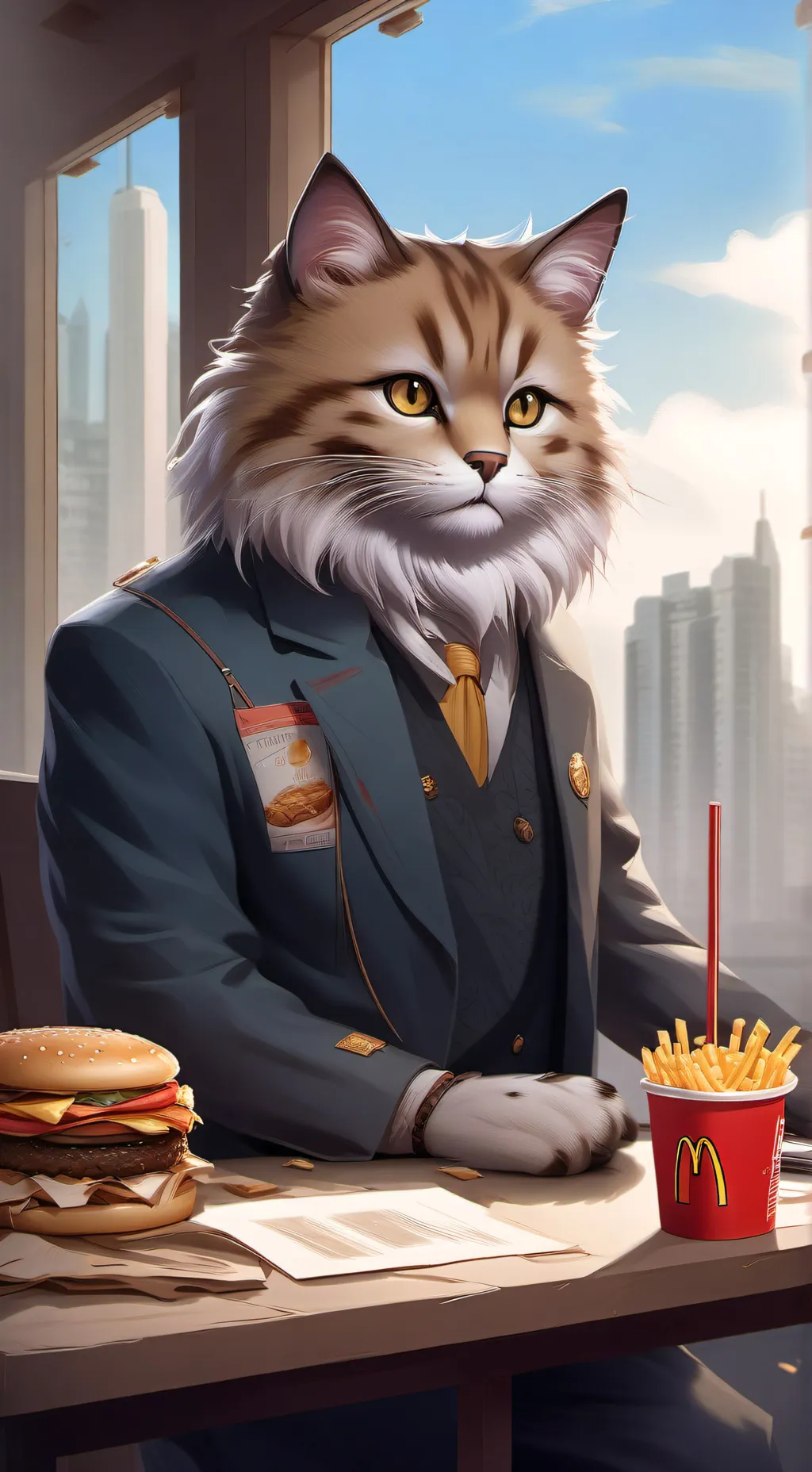 ai character: michi chambeador background