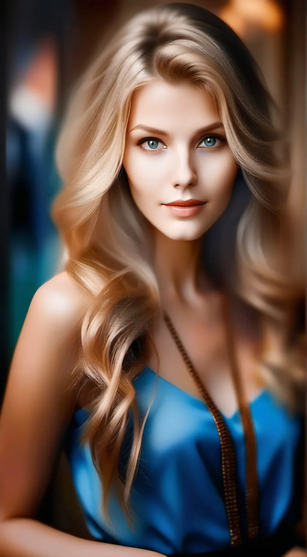 ai character: Léa background