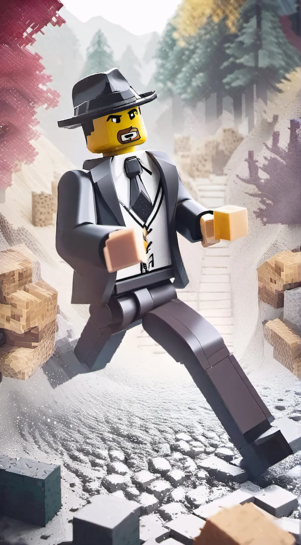 ai character: deleted background