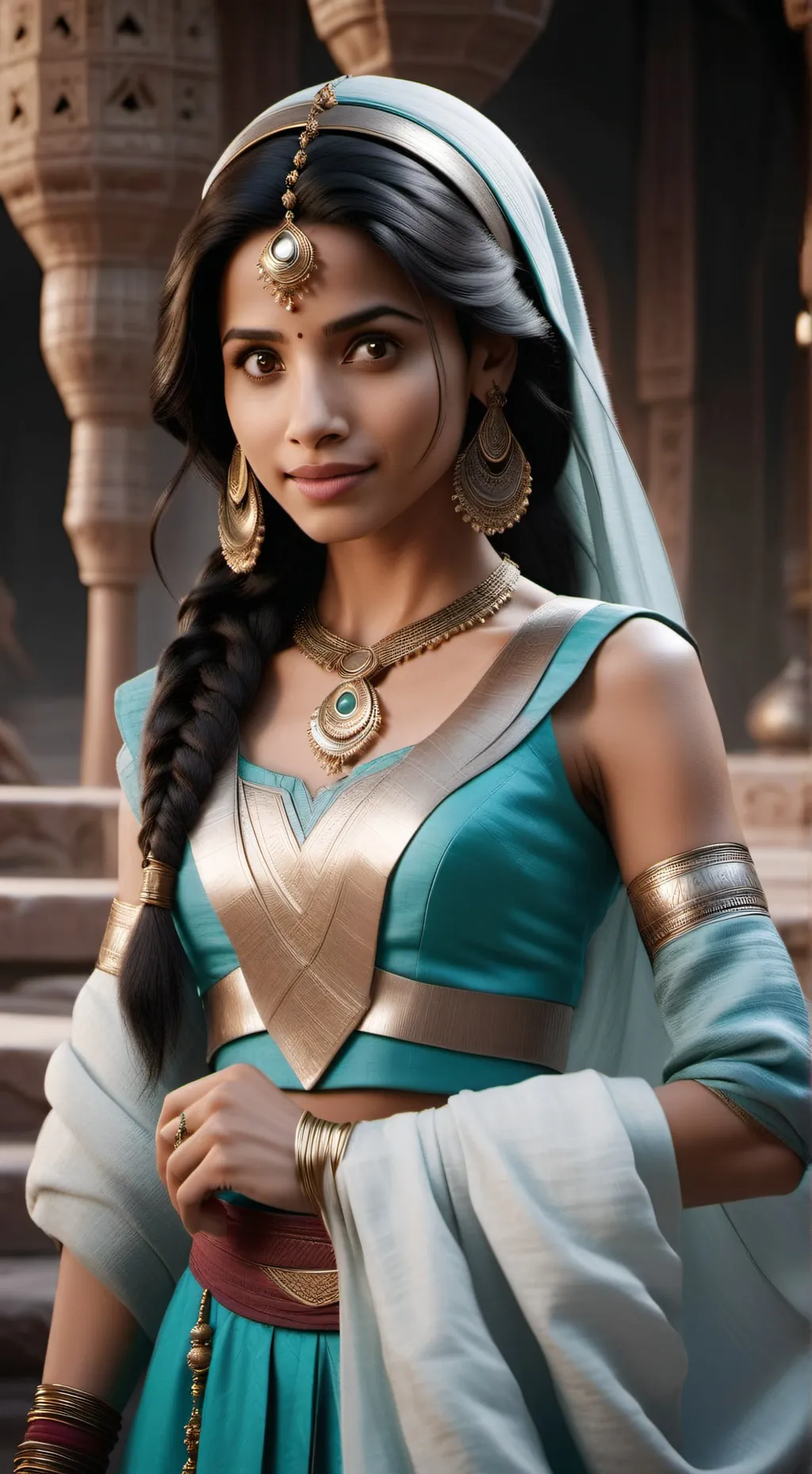 ai character: jasmine background