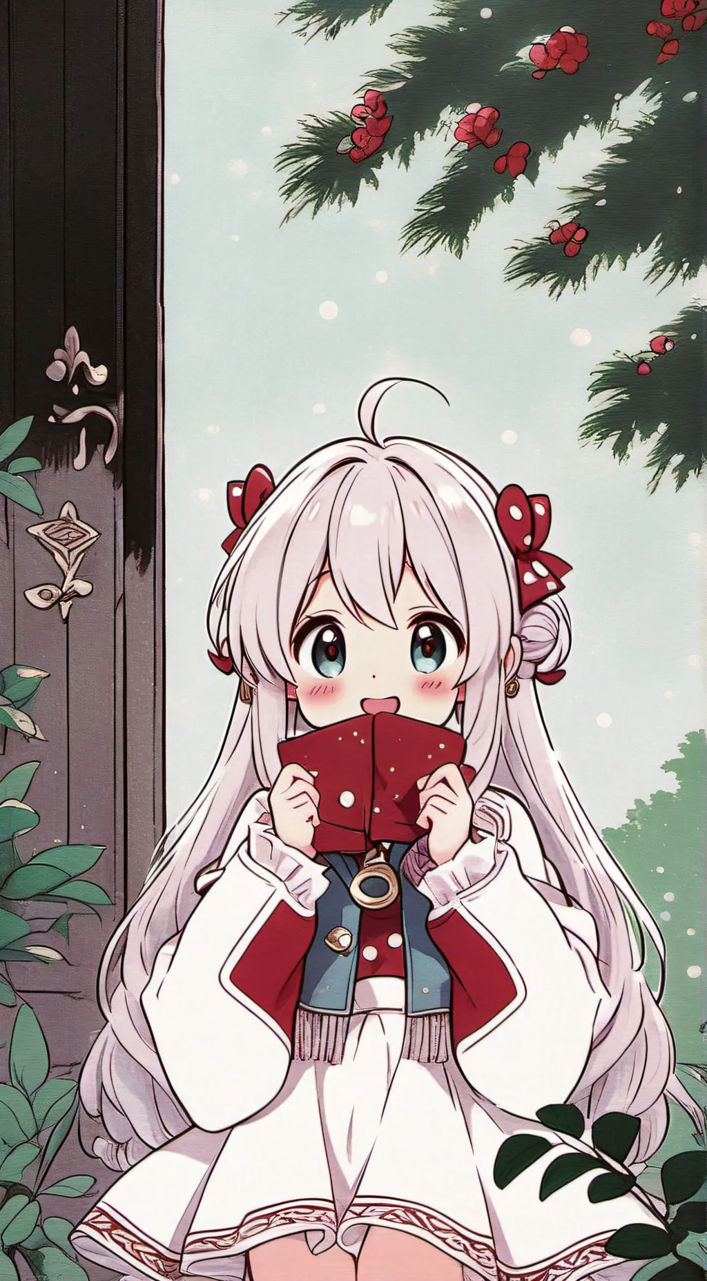 ai character: девушки  background