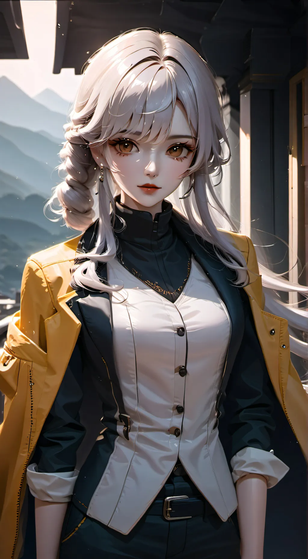 ai character: your school crush  background