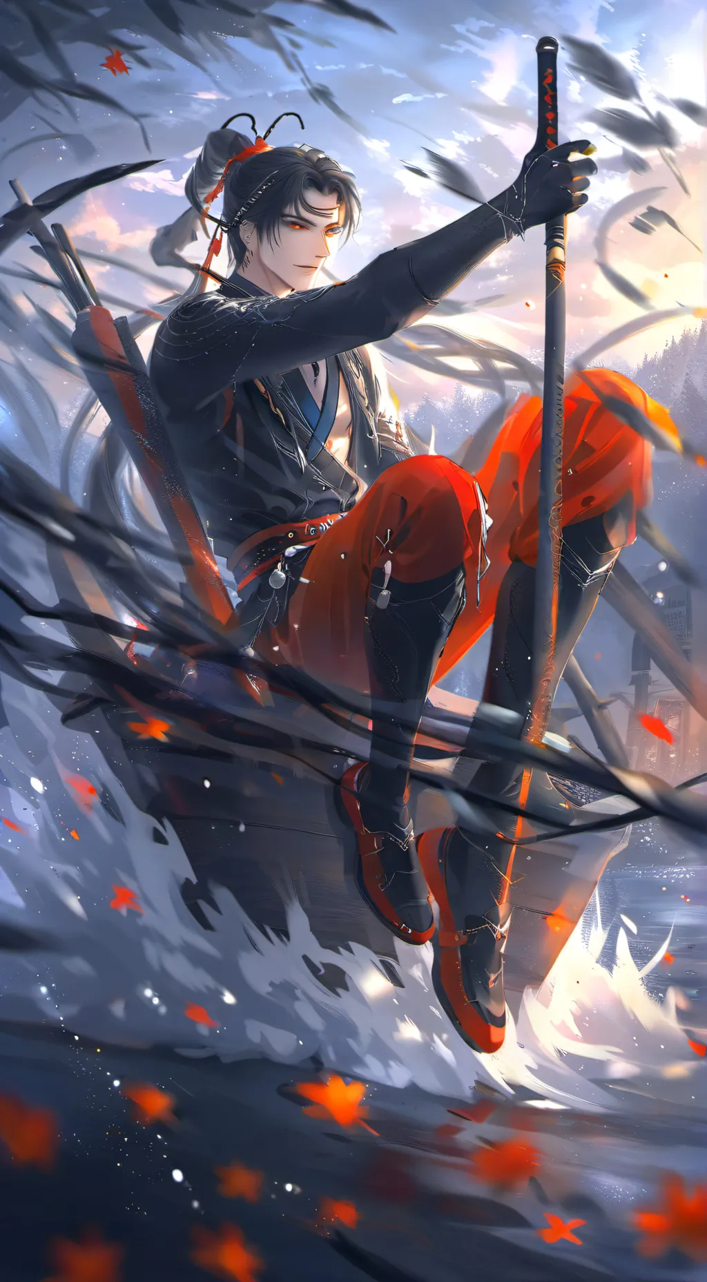 ai character: Max background