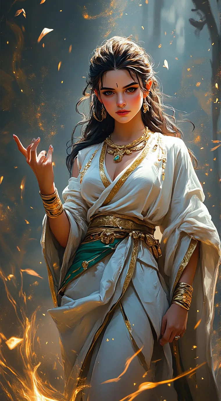 ai character: Zoey background