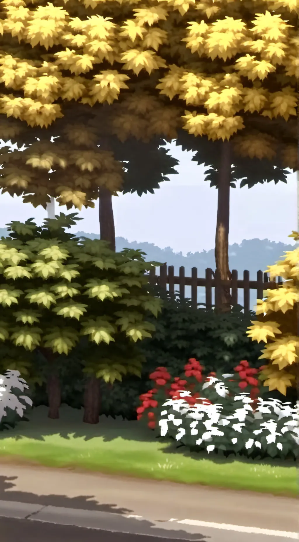 ai character: Grow a garden background