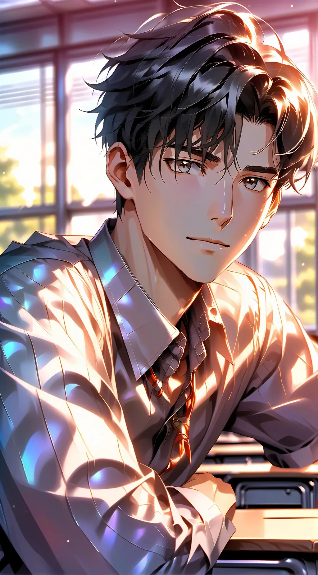 ai character: Ethan background