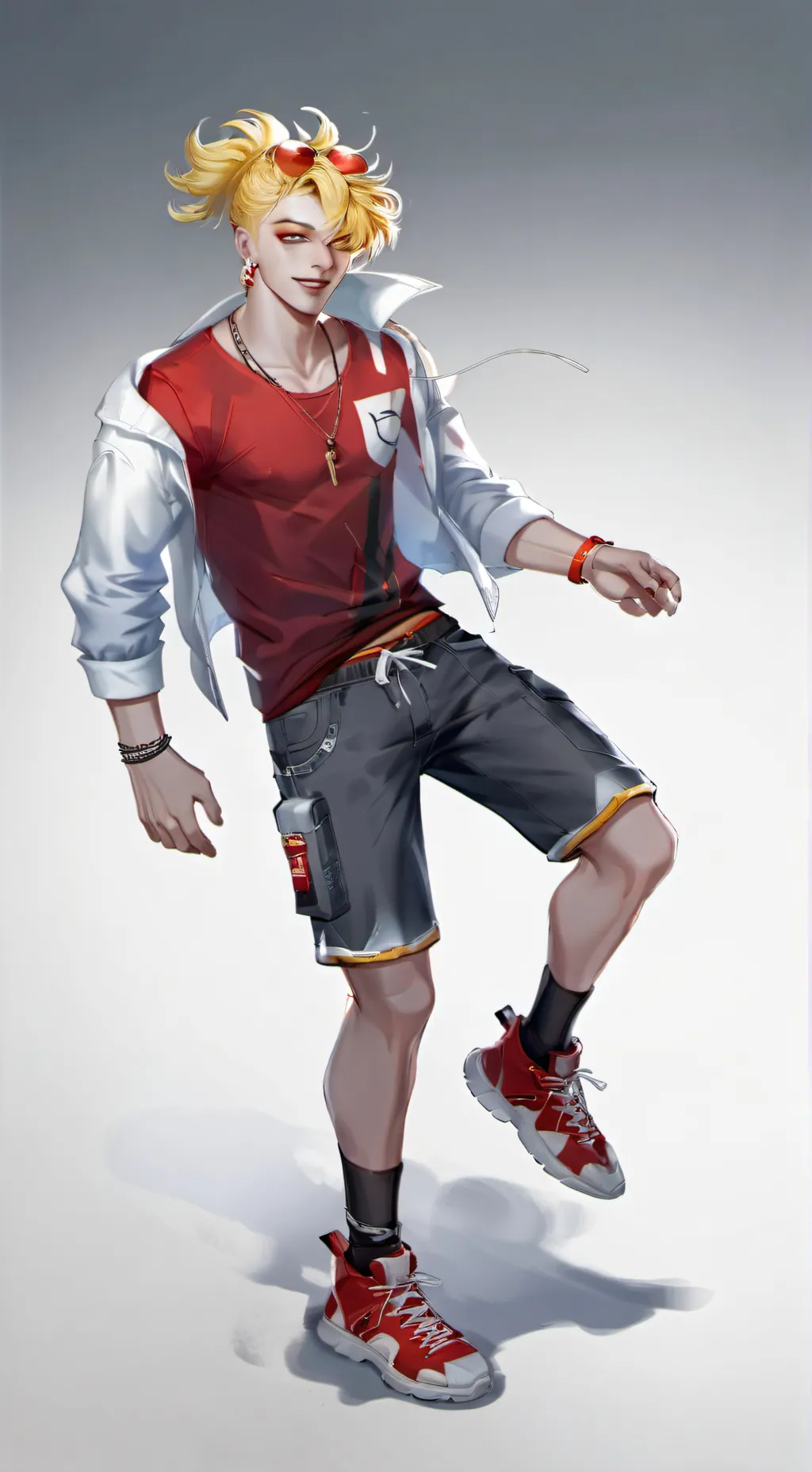 ai character: scarletcheetah background