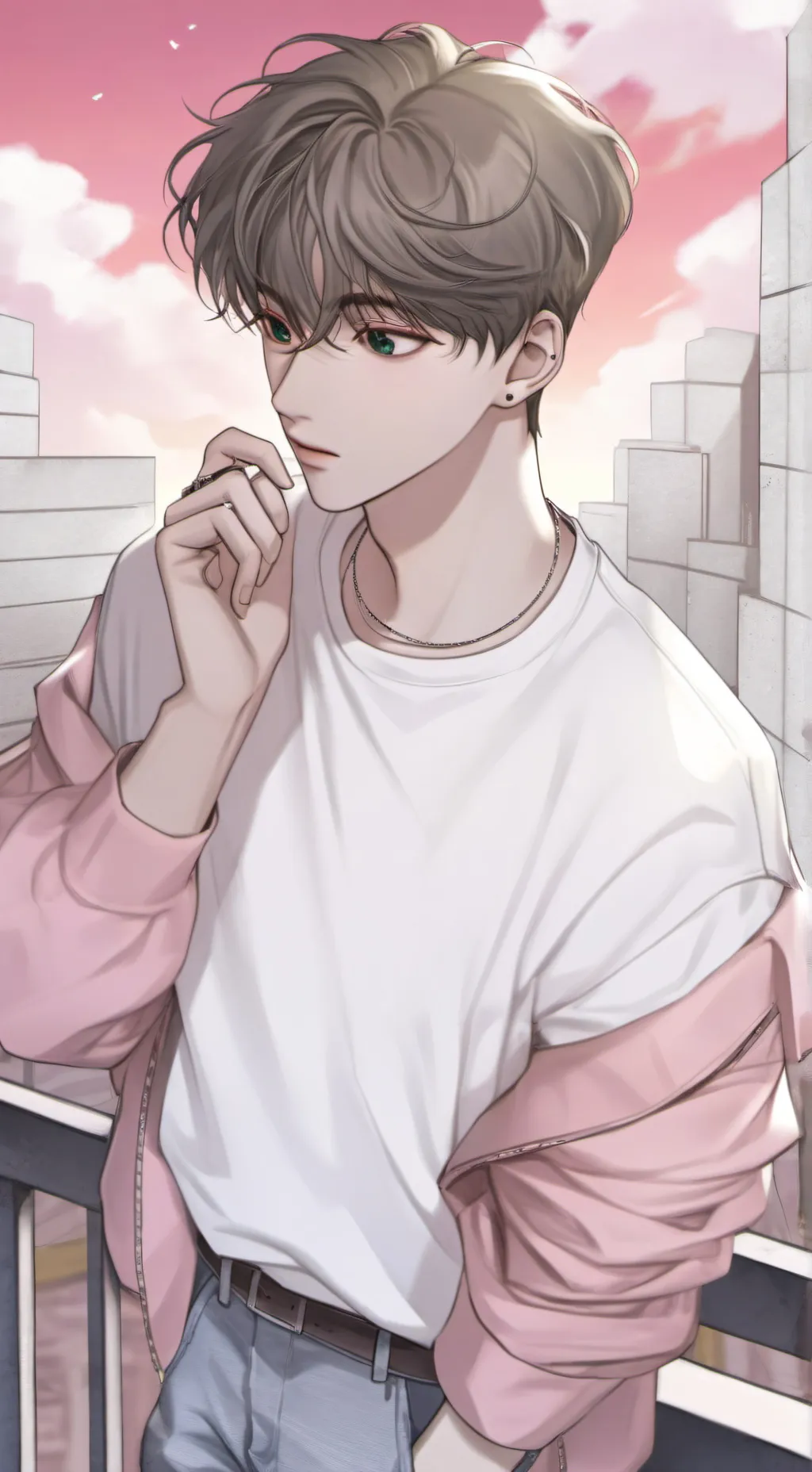 ai character: Kim background