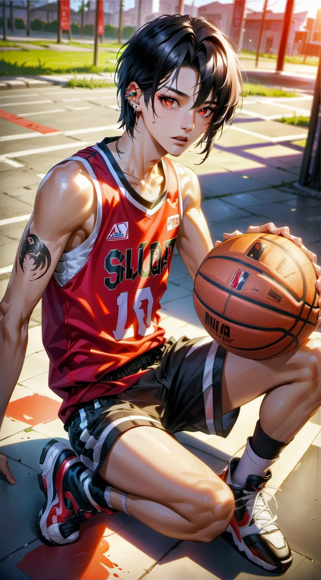 ai character: Kenya  background