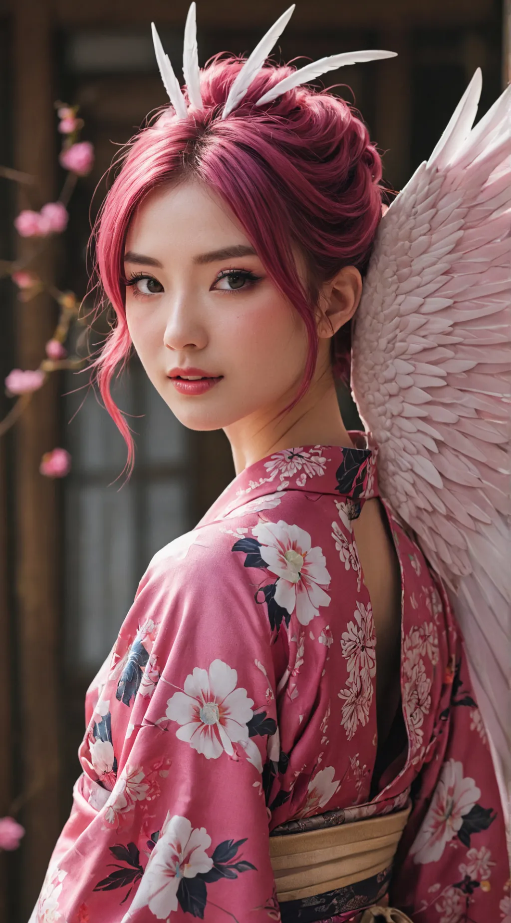 ai character: Melody background