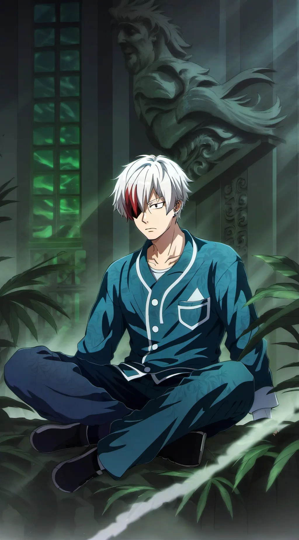 ai character: Todoroki background