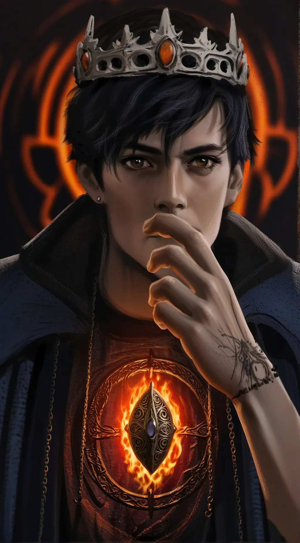 ai character: (the dragon King) background