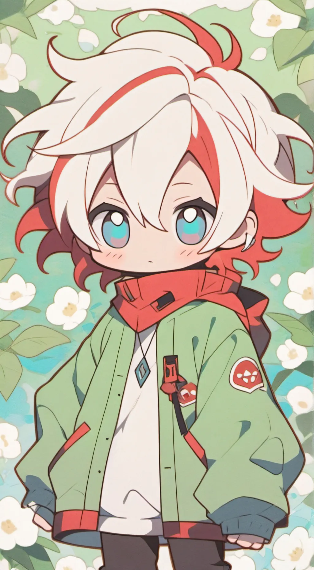 ai character: famille shoto...🔥🧊 background