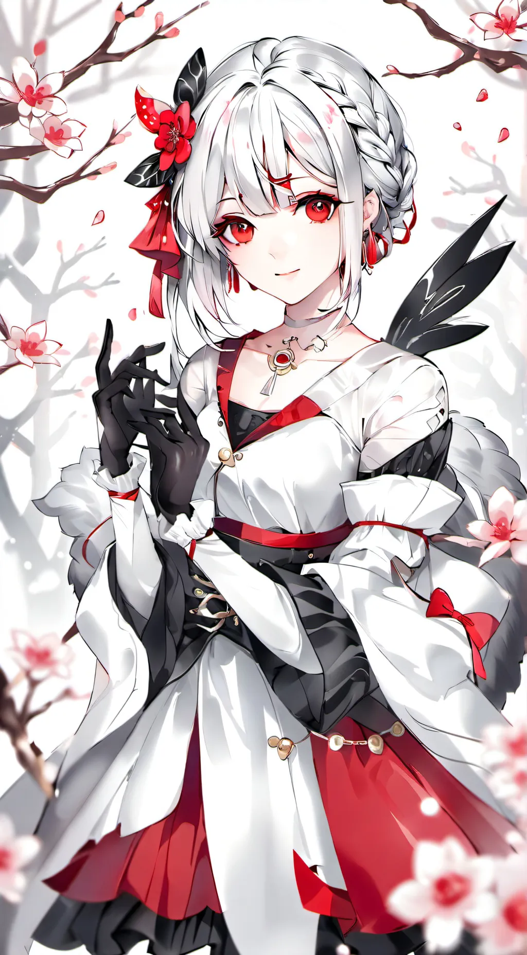 ai character: Luna background