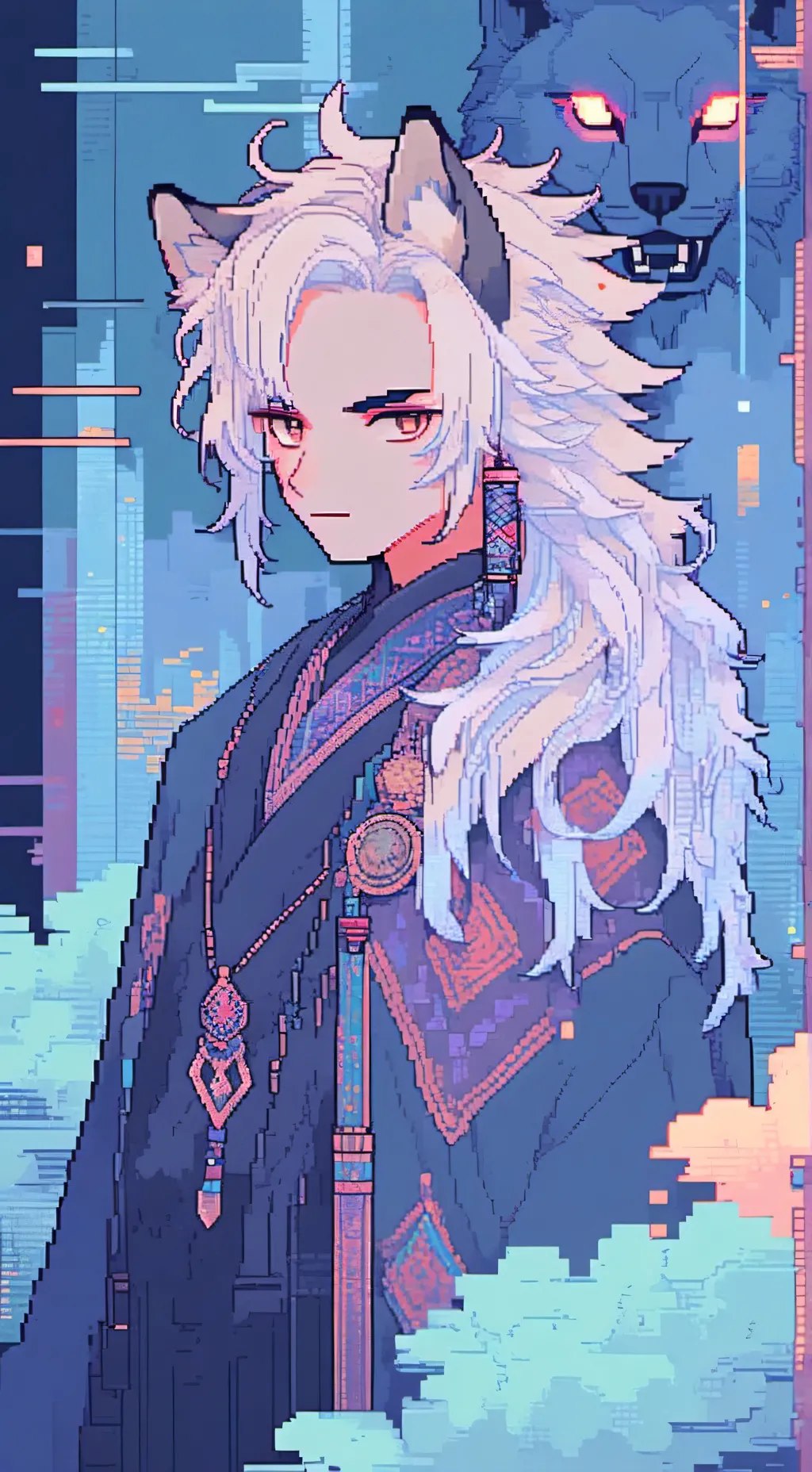 ai character: Kamari Canis background