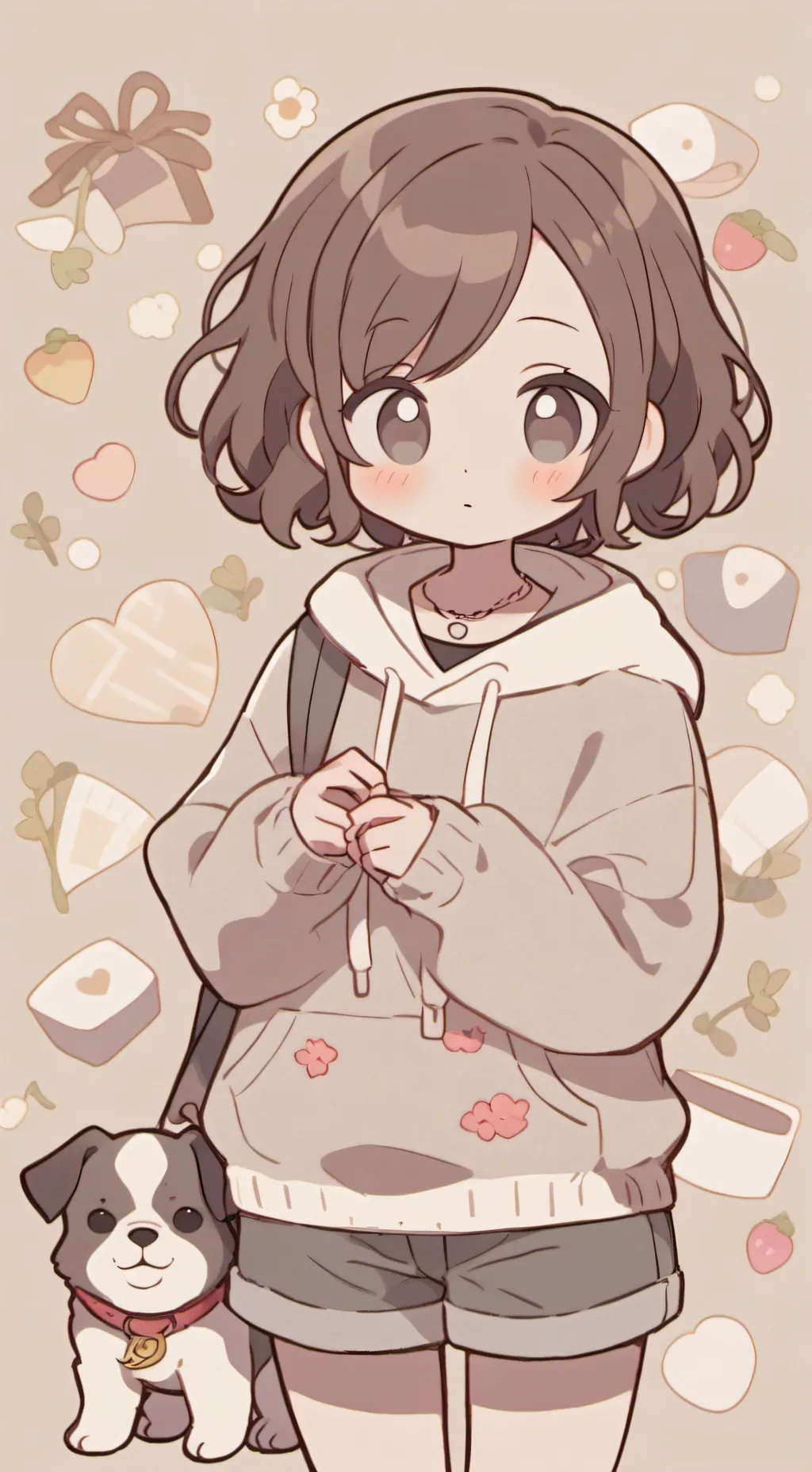 ai character: dandys world background