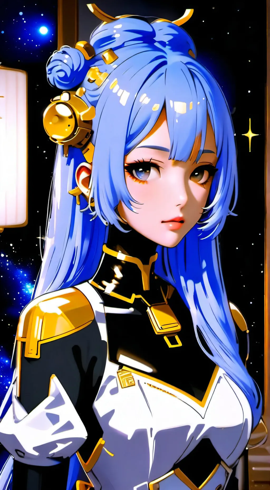 ai character: Celestia background