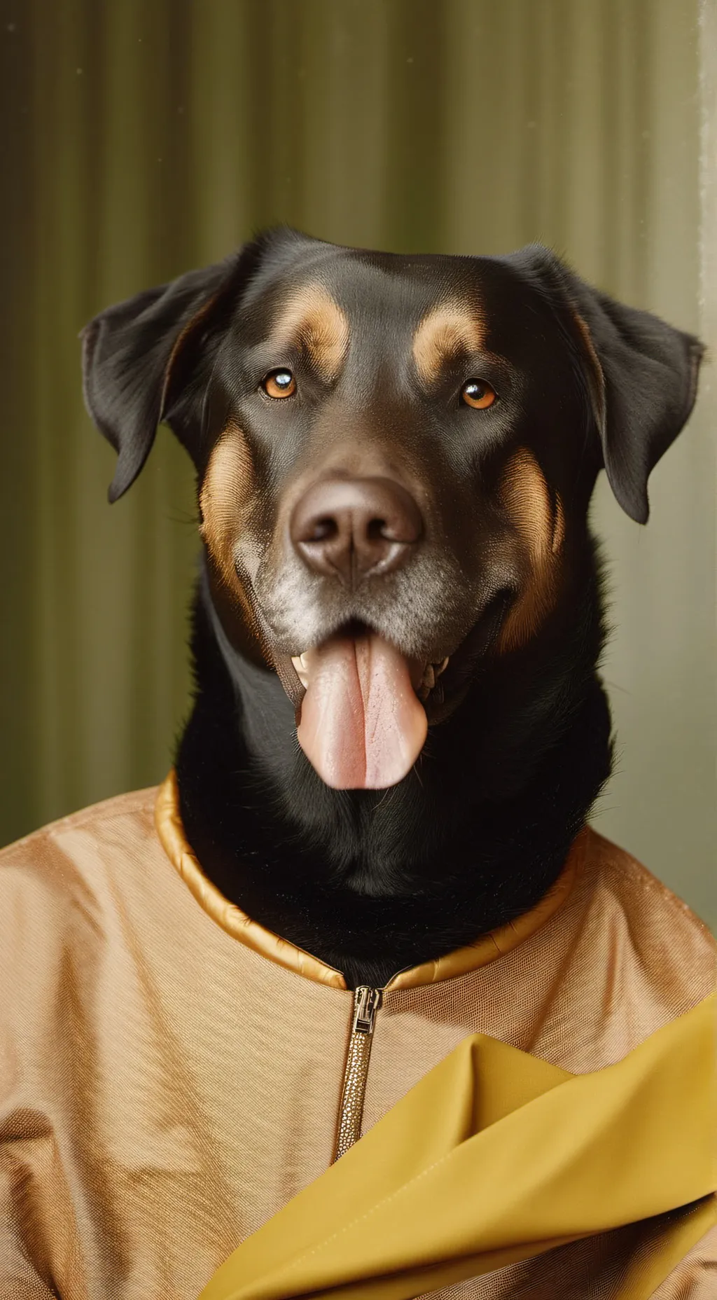 ai character: perro maestro  background