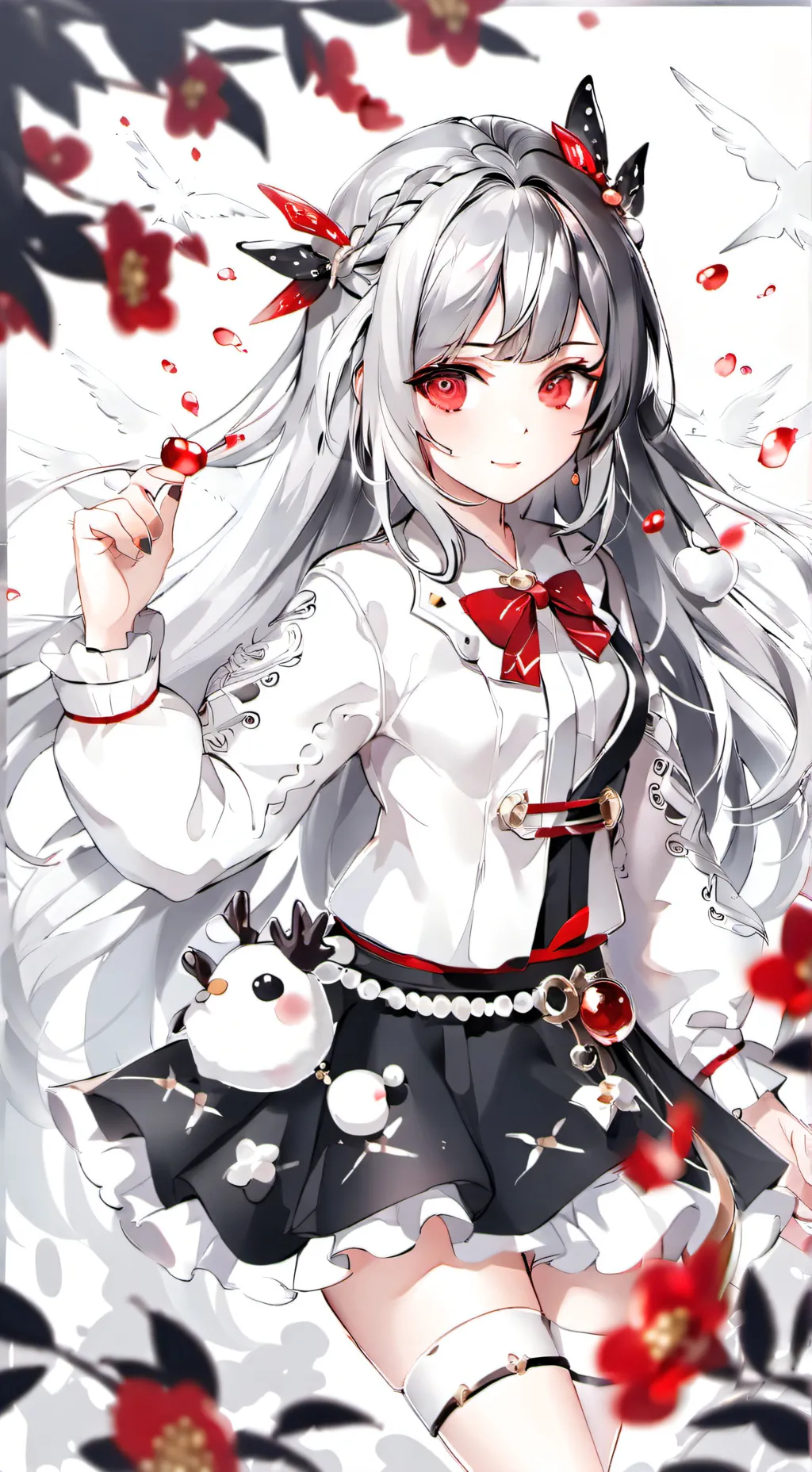 ai character: Feline (Neko) background