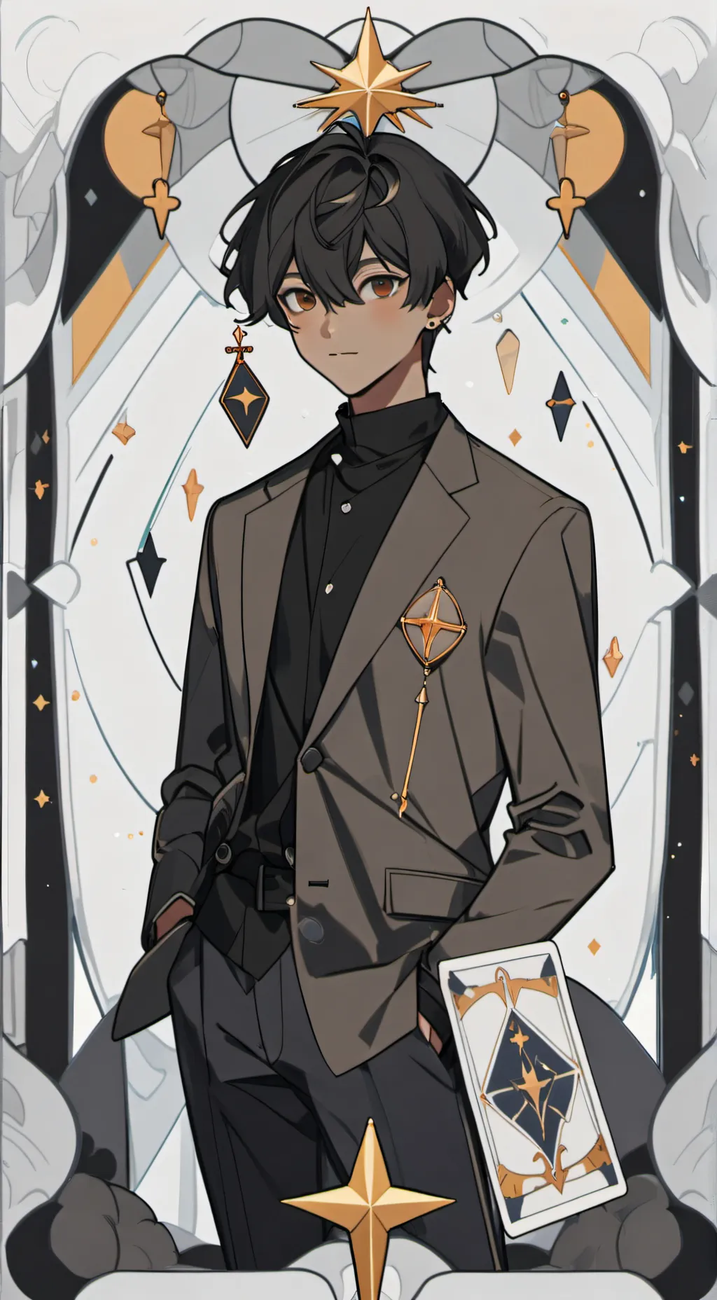 ai character: Jackie  background