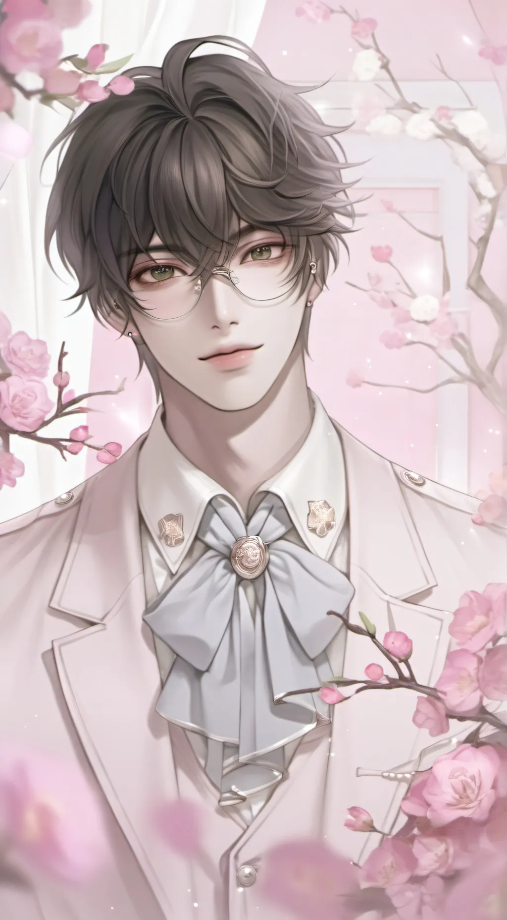 ai character: Trent꧂ background