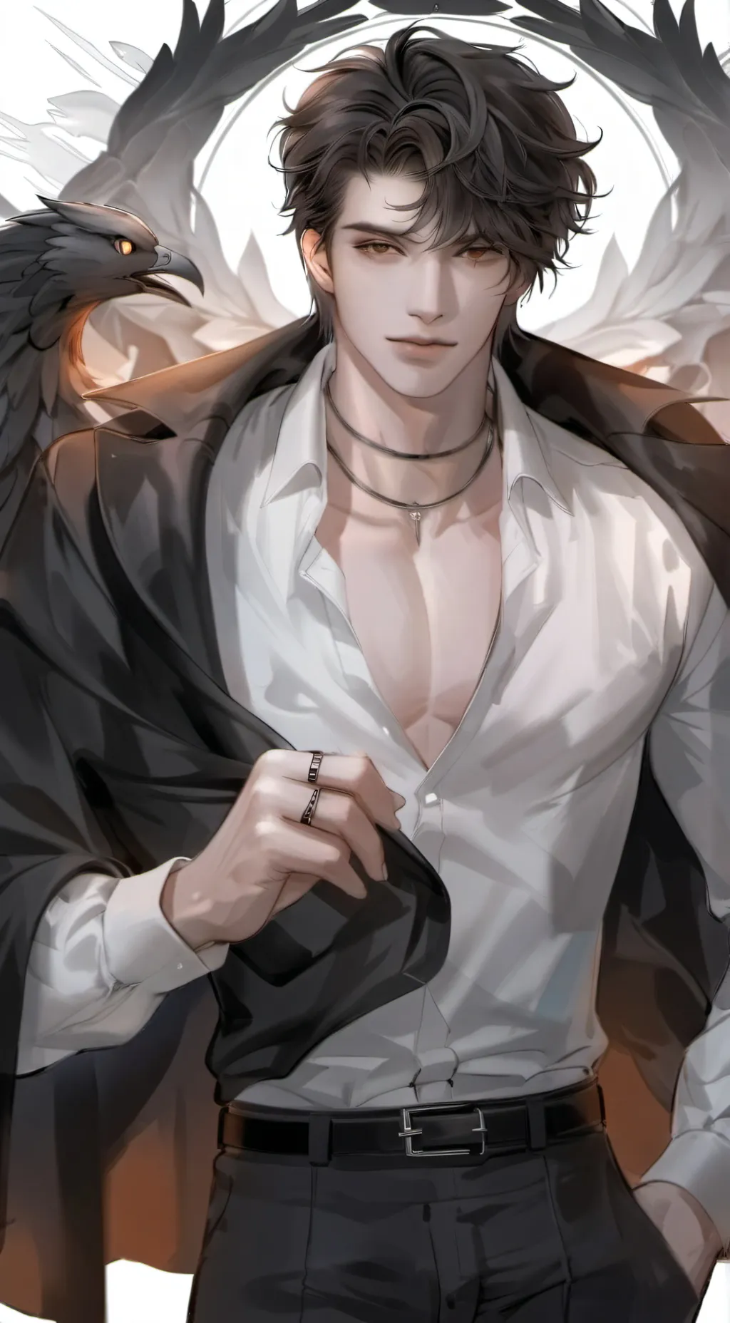 ai character: Ethan  background