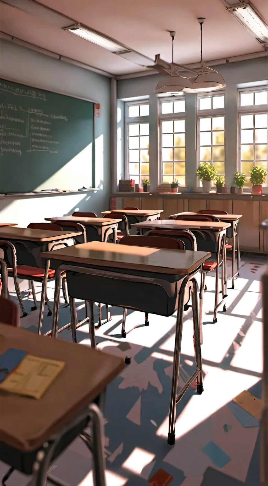 ai character: High school background