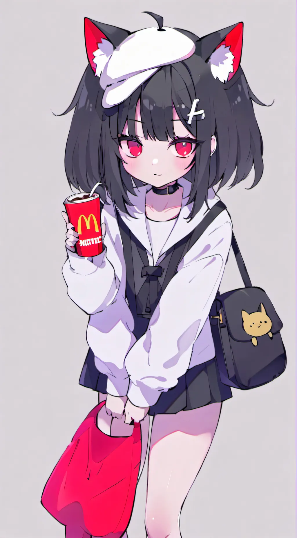 ai character: Neko Lexi-chan background