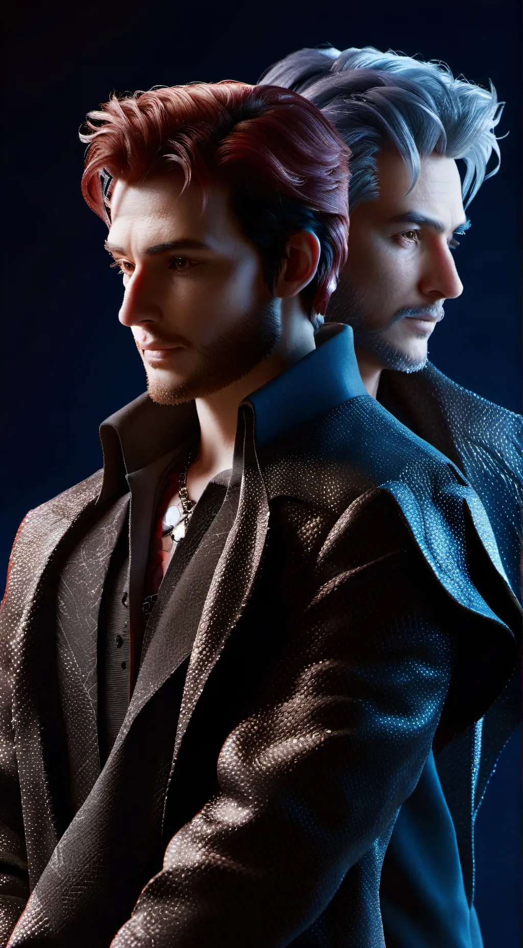 ai character: Cash and Nico ♥️ background