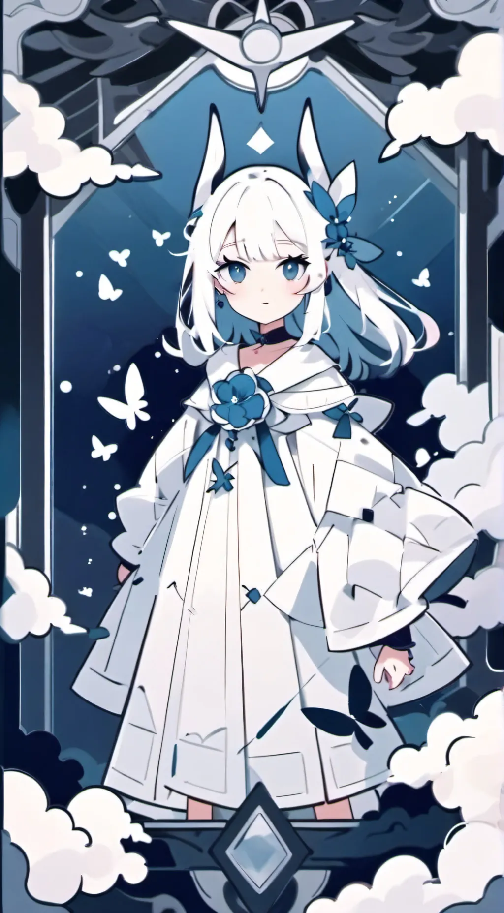 ai character: Tamaki y tu background