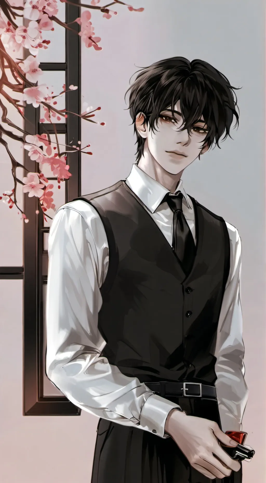 ai character: Рикко  background