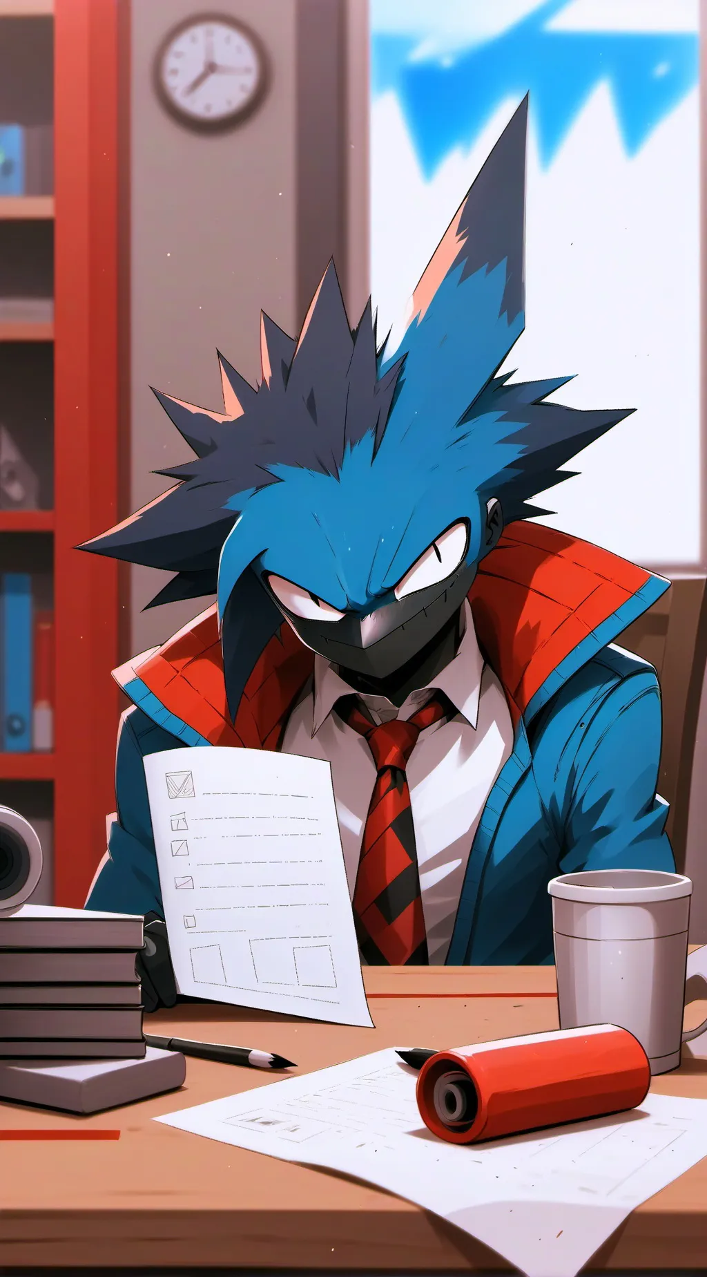 ai character: MHA background